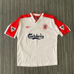 Reebok Liverpool FC 1998-99 Away Shirt (Size 42/44 - Large)